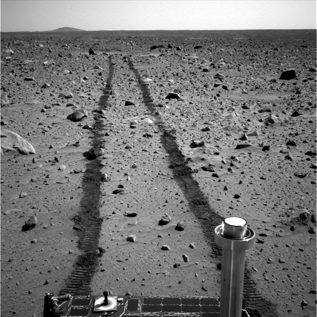 Mars Rover Rear View